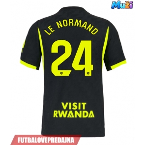 Lacne Muži Futbalové dres Atletico Madrid Robin Le Normand #24 2026-27 Krátky Rukáv - Preč